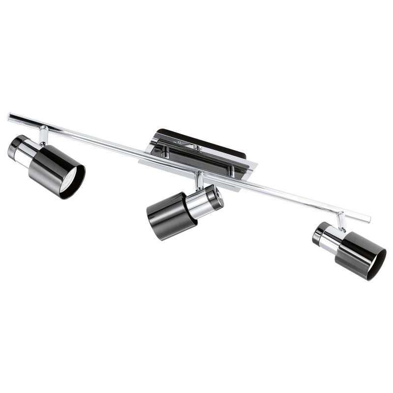 Spot LED Davida noir GU10 3 x 5 W EGLO