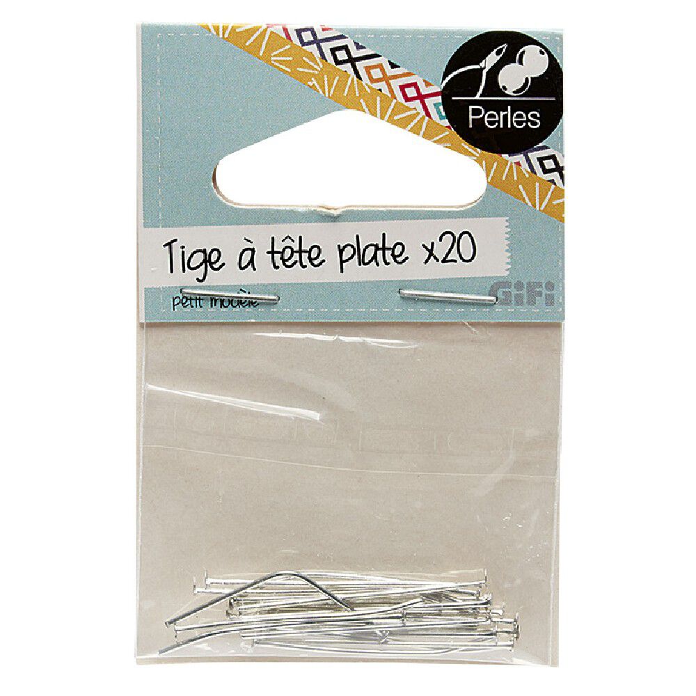 Tiges X20 tête plate PM
