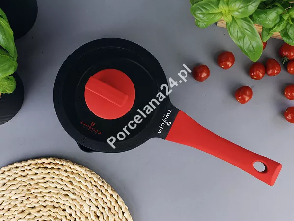 Rondel z pokrywą 16 cm / 1 L ZWIEGER - Obsidian 1Z.OB.R16
