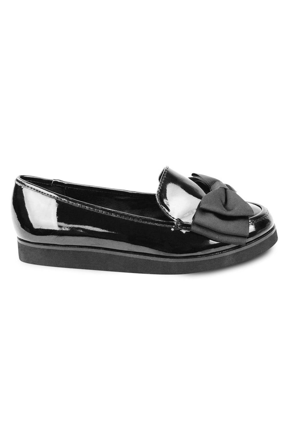 Where's That From Giselle' Extra Wide Fit Flat Ballet Slider With Bow