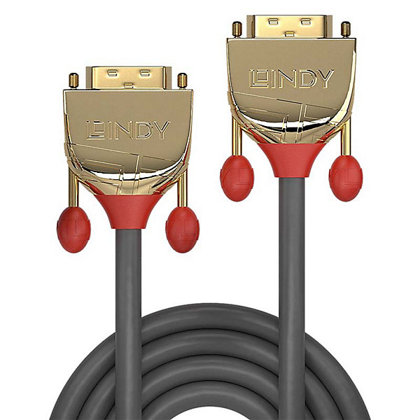 Câble DVI-D Single Link Gold Line 10m LINDY
