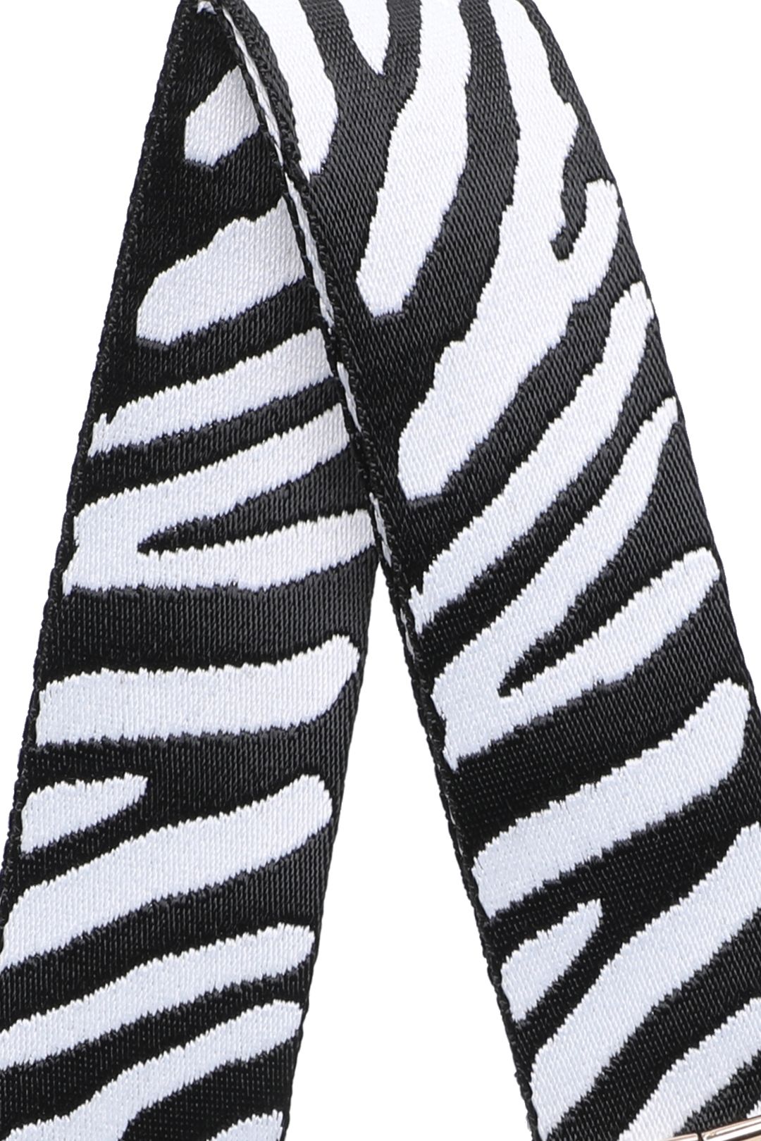 Fontanella Fashion Zebra Print Canvas Adjustable Strap