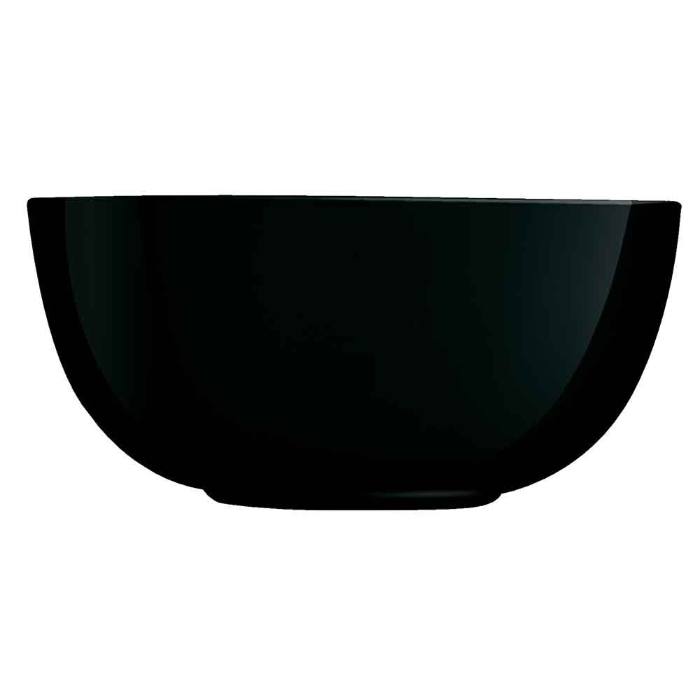 Saladier rond Diwali noir