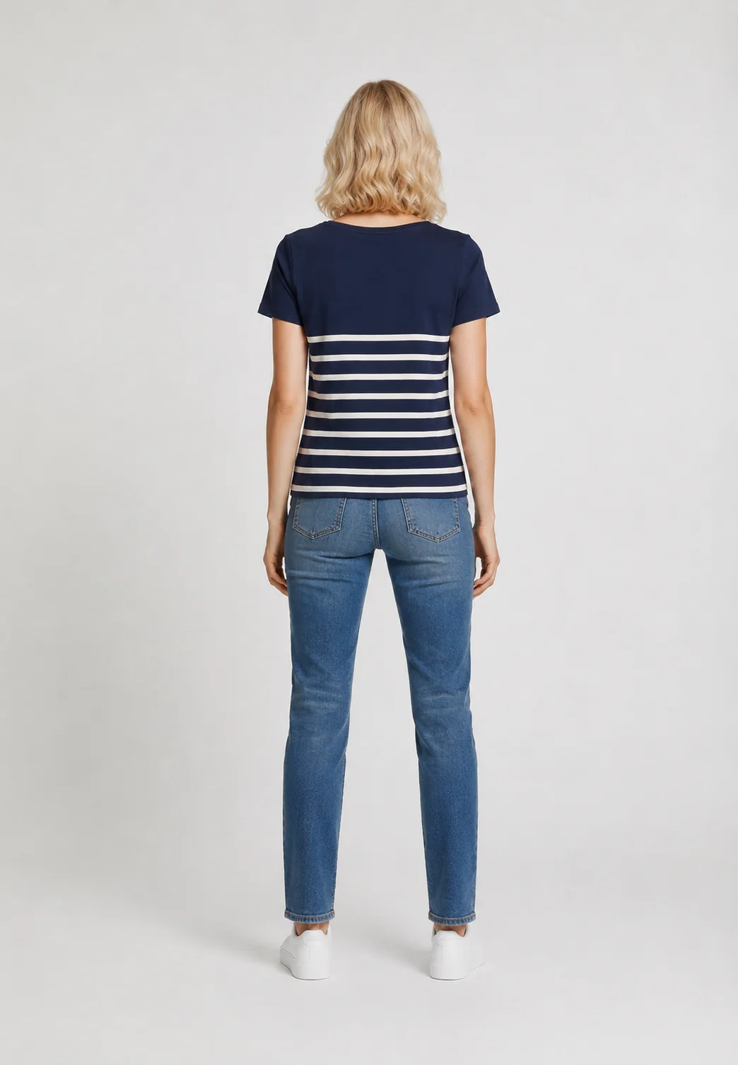 T-shirt bleu marine KRIS