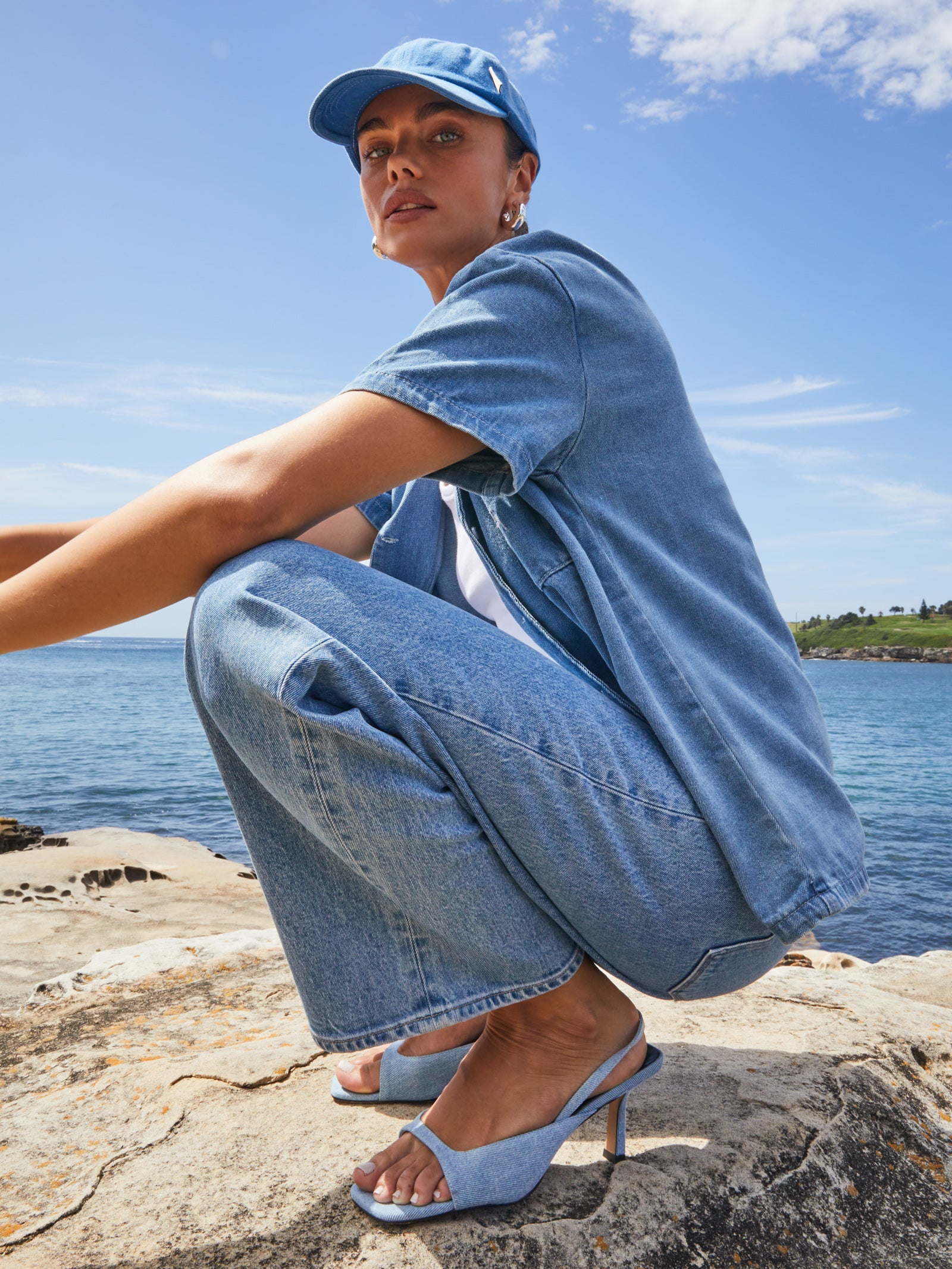 Denim Oversized Shirt