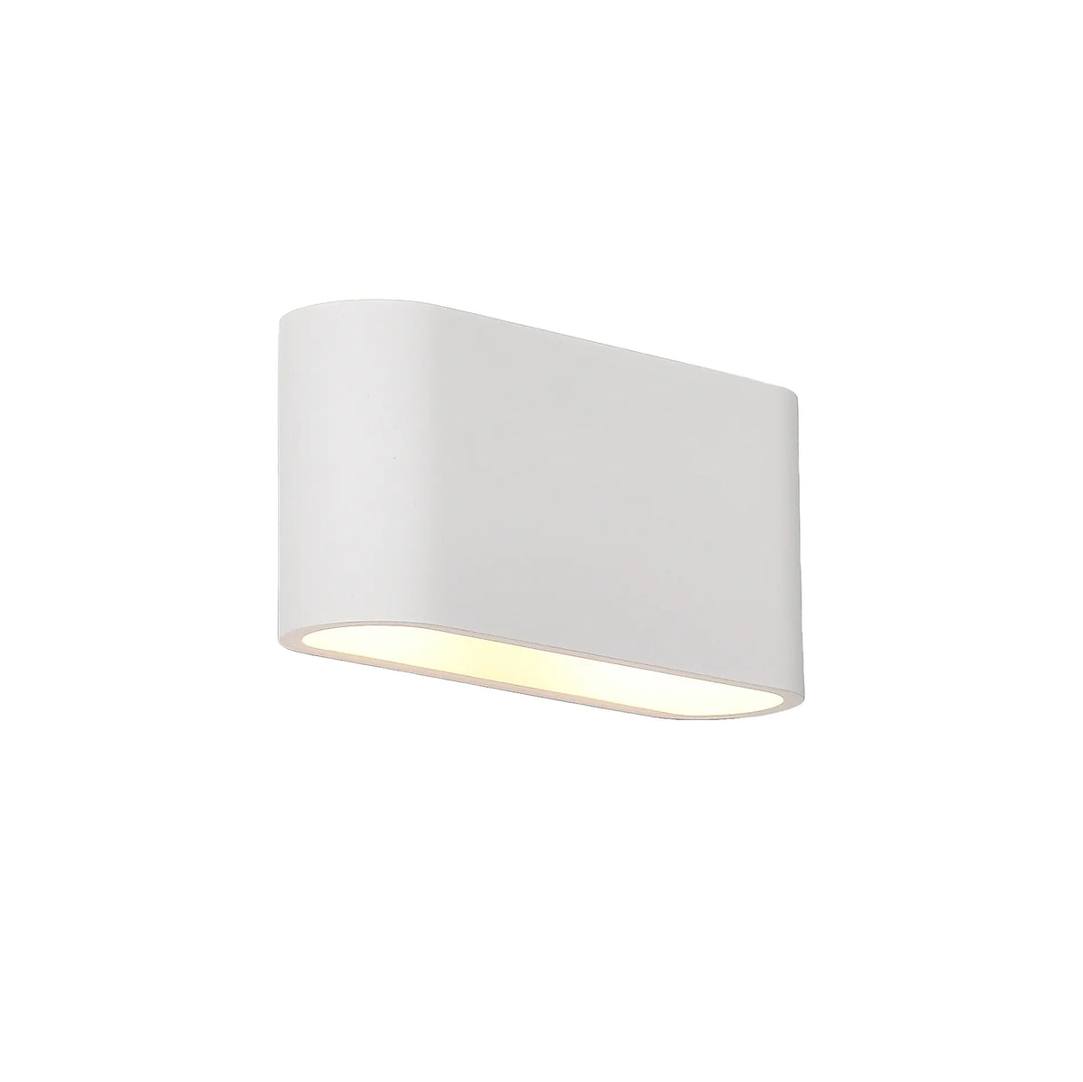 Artdelight wandlamp Lille - 2 lichts - 7 x 12  cm - wit