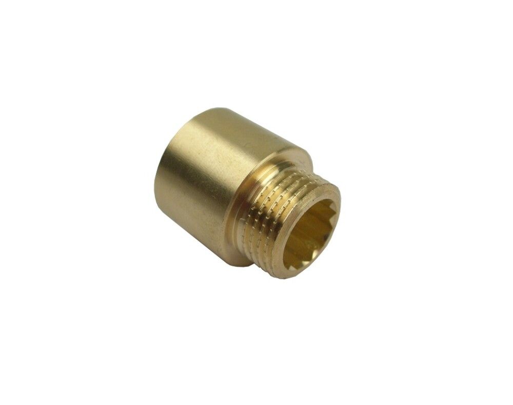 FORLENGERRØR MESSING 15MM 3/4"