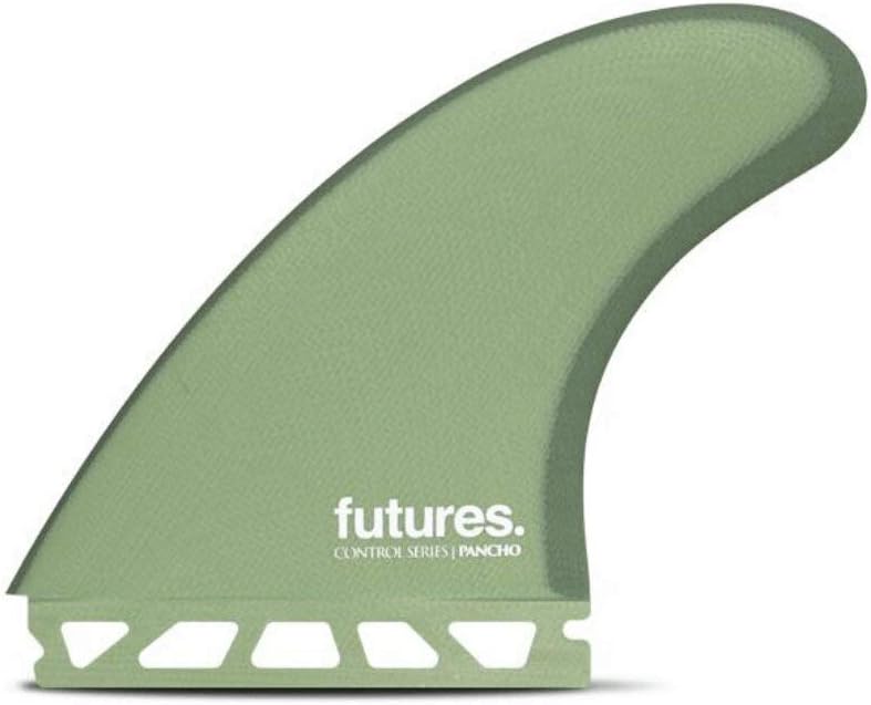 Futures Pancho Control Tri Surfboard Fins - Large/Green
