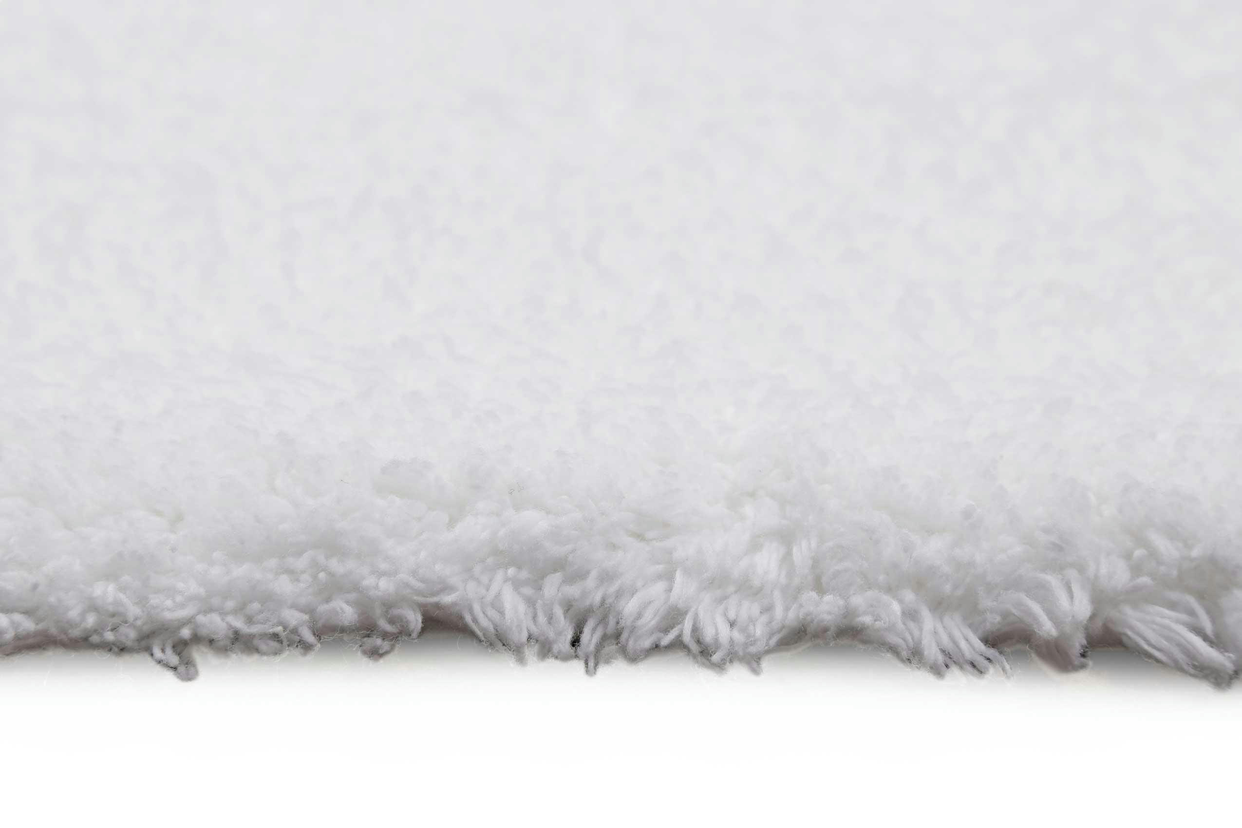 OLE - Tapis de bain doux blanc coton 80x150