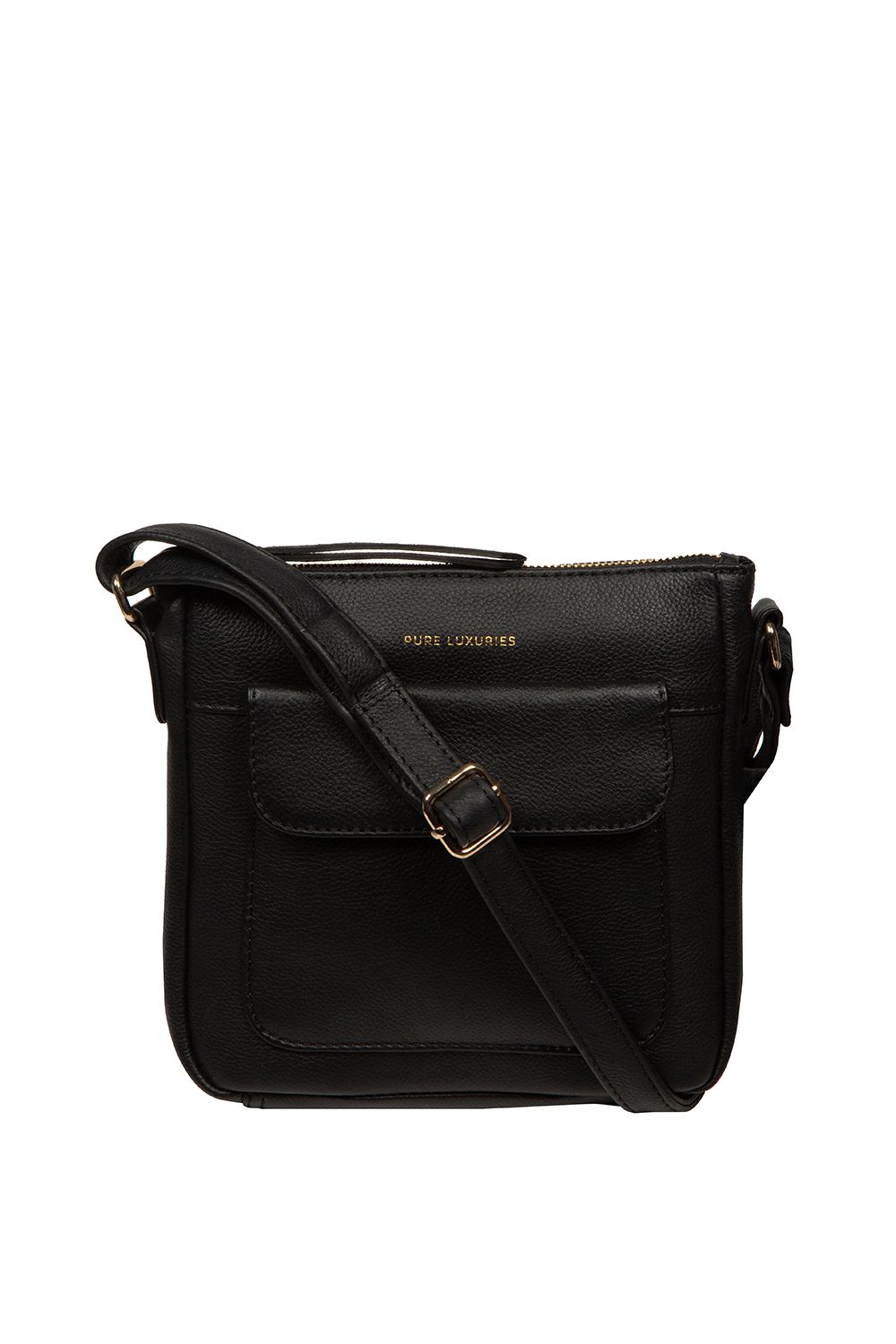 Pure Luxuries London Amberlyn' Leather Cross Body Bag