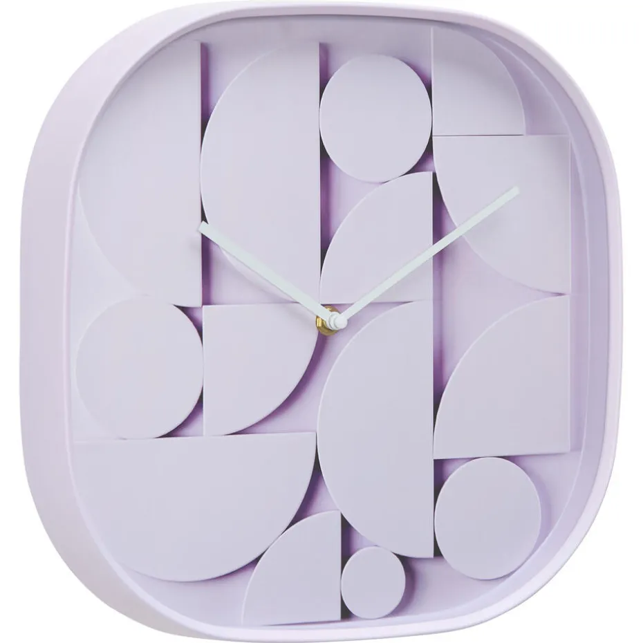 Kwantum Klokken | Klok Venice  Lila