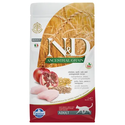 N&D Cat Ancestral Grain Chicken & Pomegranate Adult