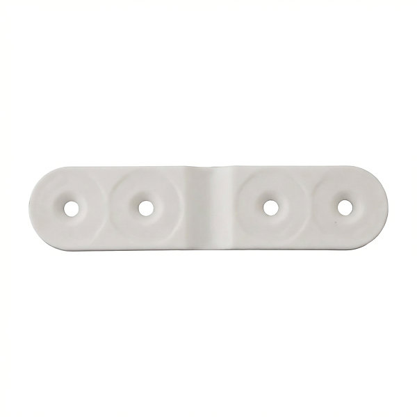 4 équerres d'assemblage Plastique L.22 x H.48 x P.48mm
