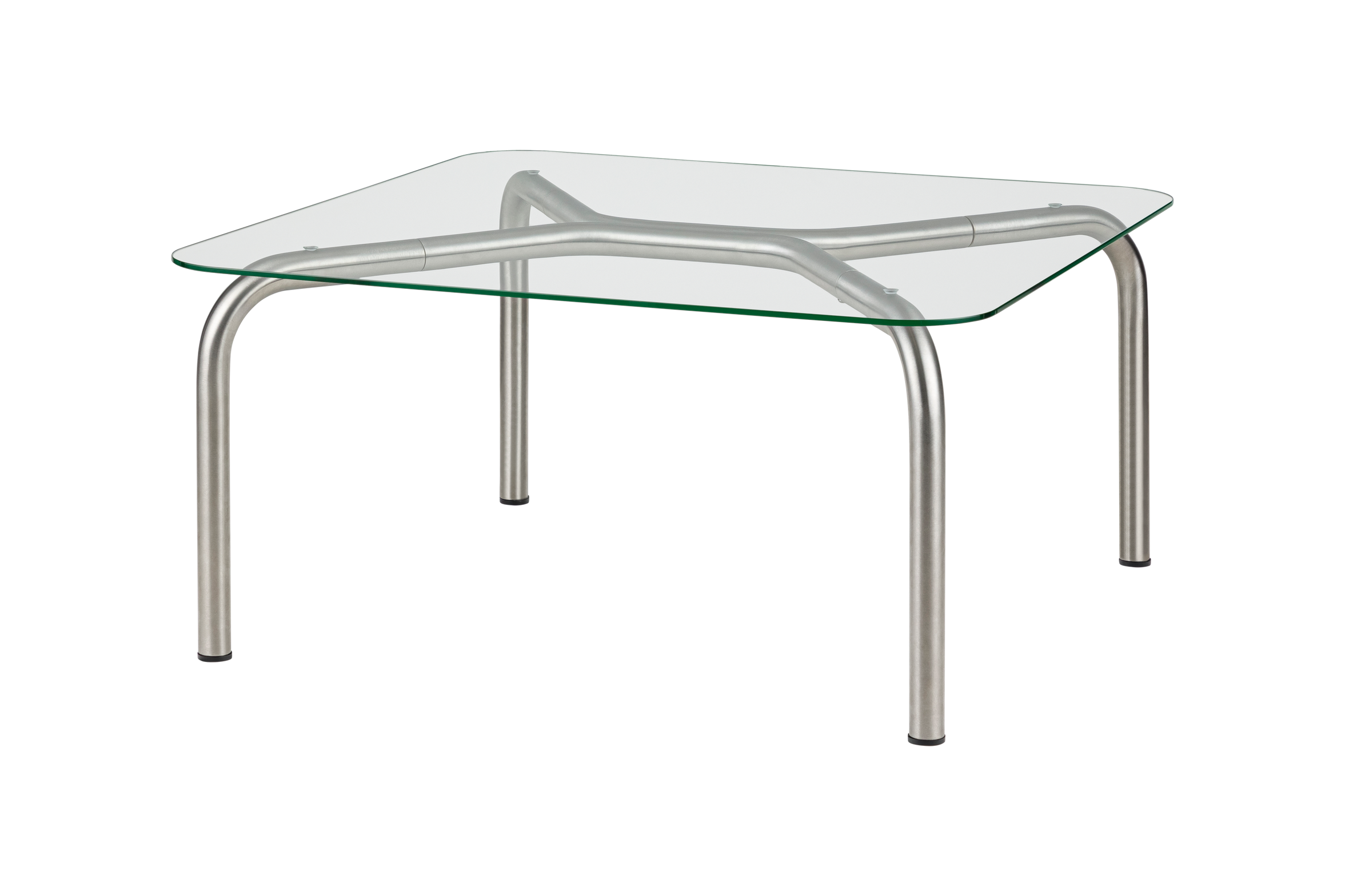 noo.ma UKU Salontafel - Brushed Steel