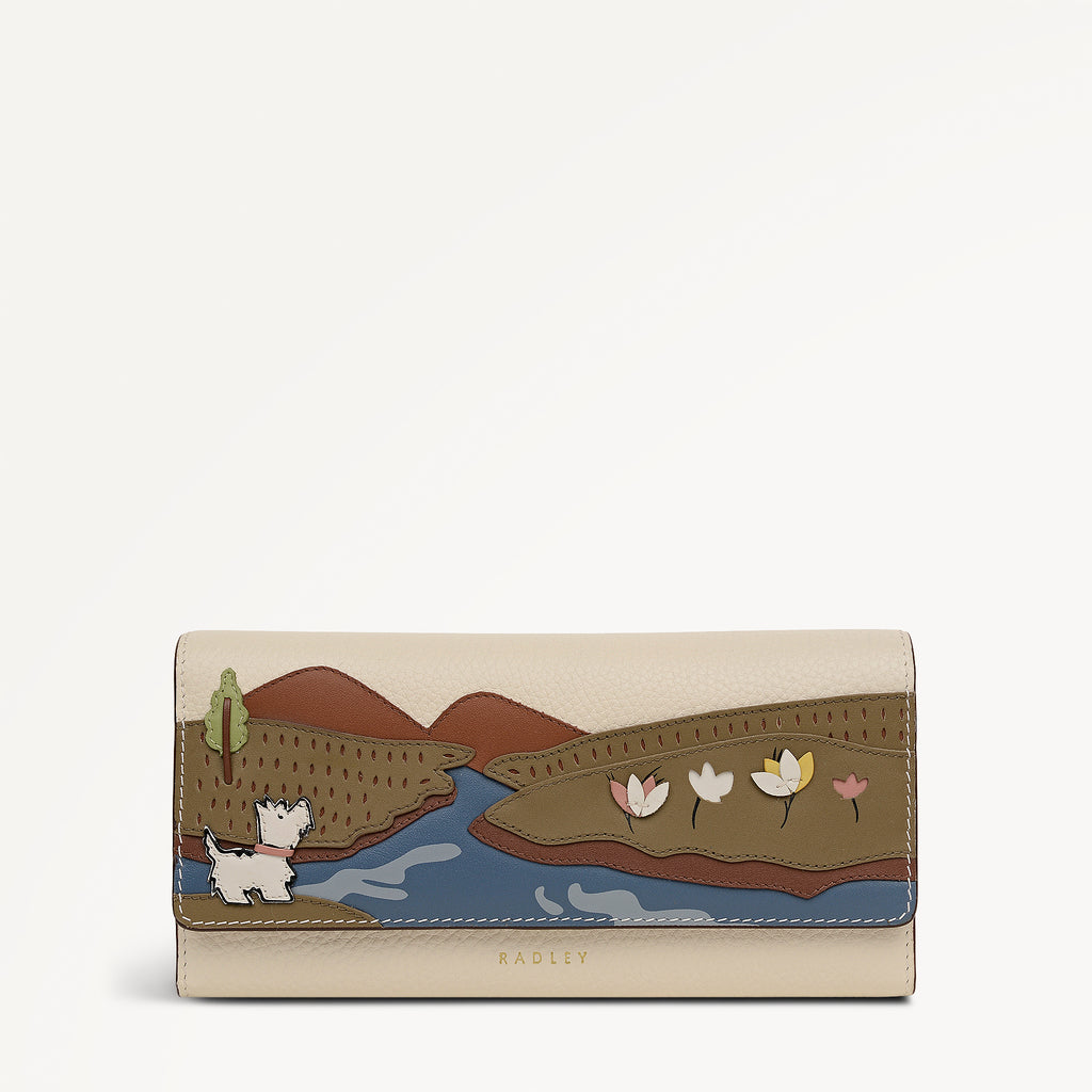 Spring Daze - Large Flapover Wallet