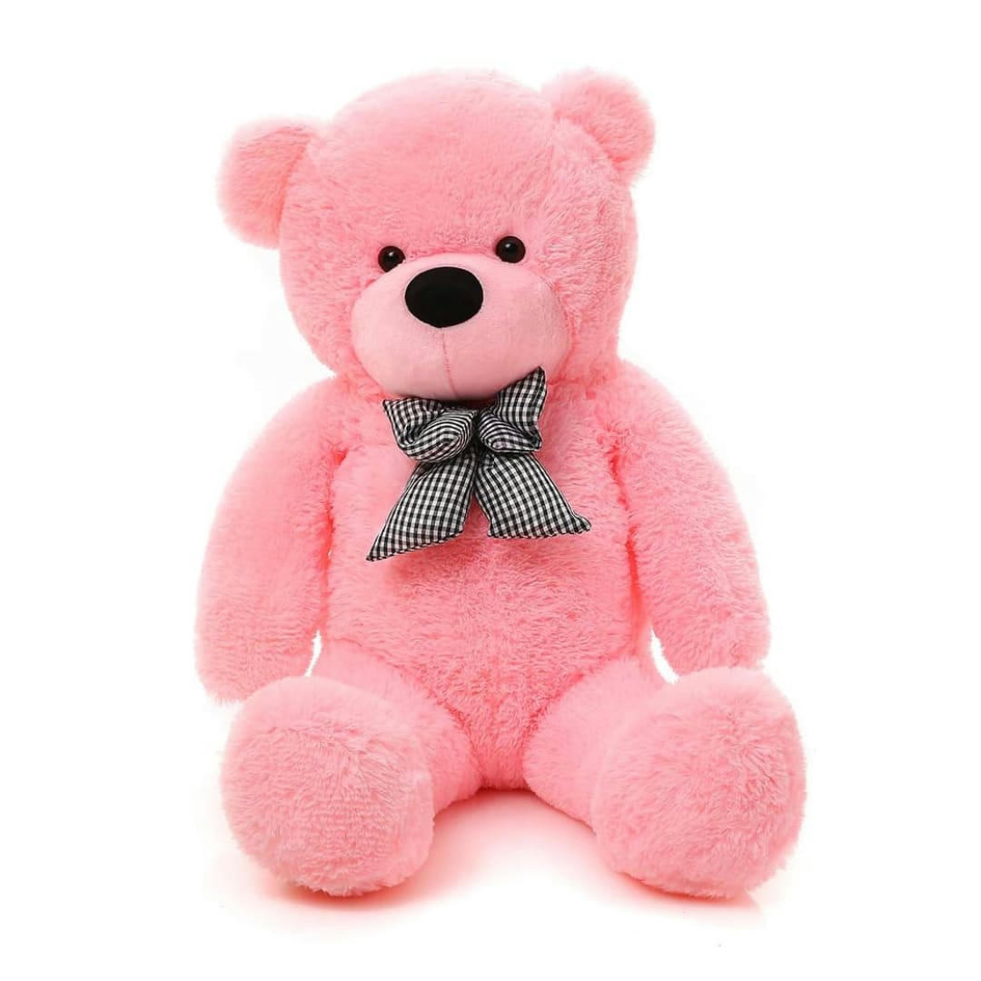 - Peluche Geante Ours XXL - Nounours Geant en Peluche Rose 80cm