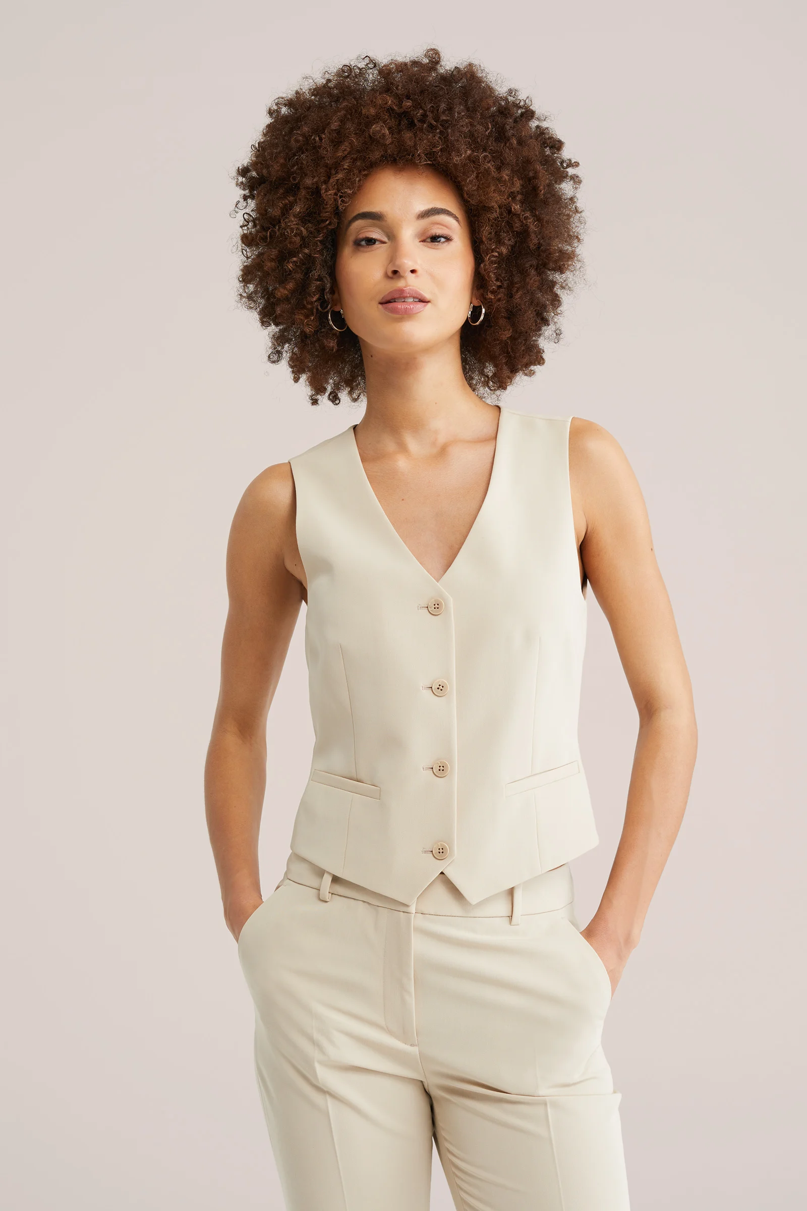 Dames getailleerd gilet