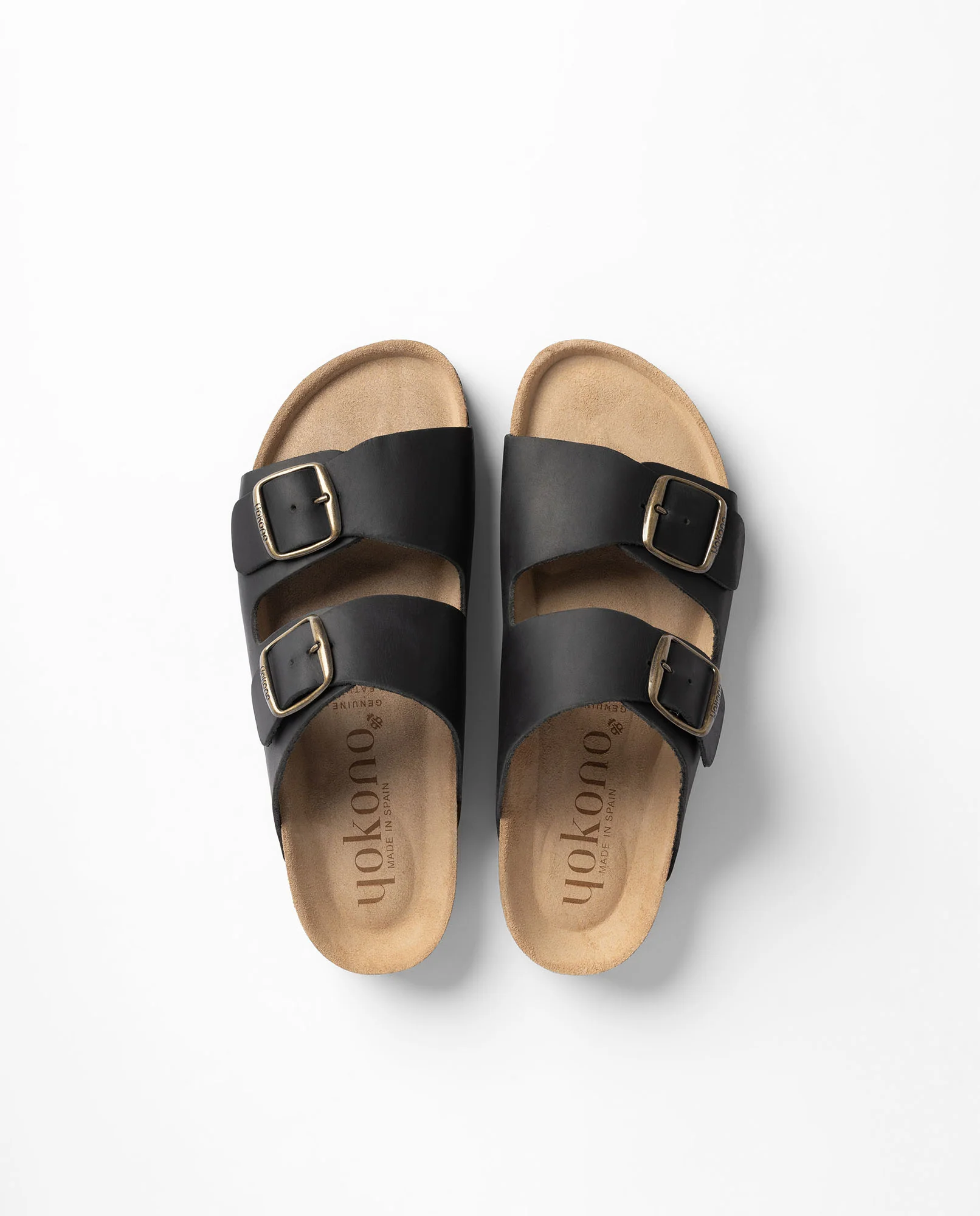 Sandalia plana MACAM-150 negro