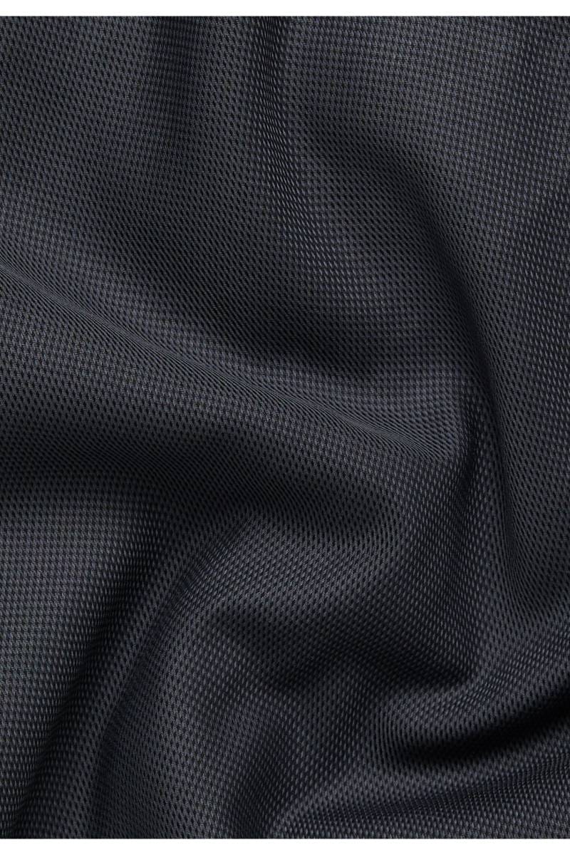 ETERNA Comfort Fit Hemd anthrazit, Strukturiert
