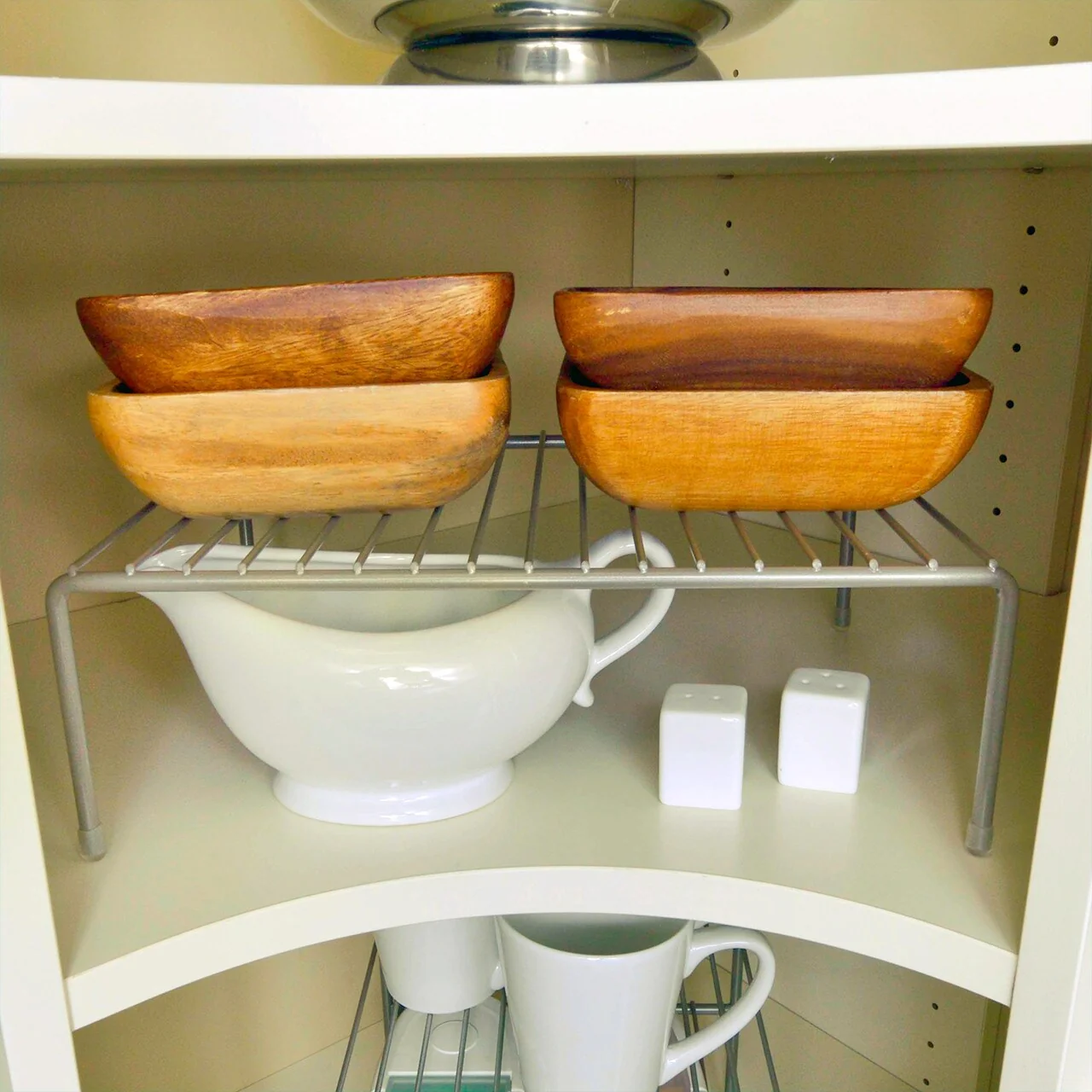 Organized Living Nickel Medium Cabinet Shelf