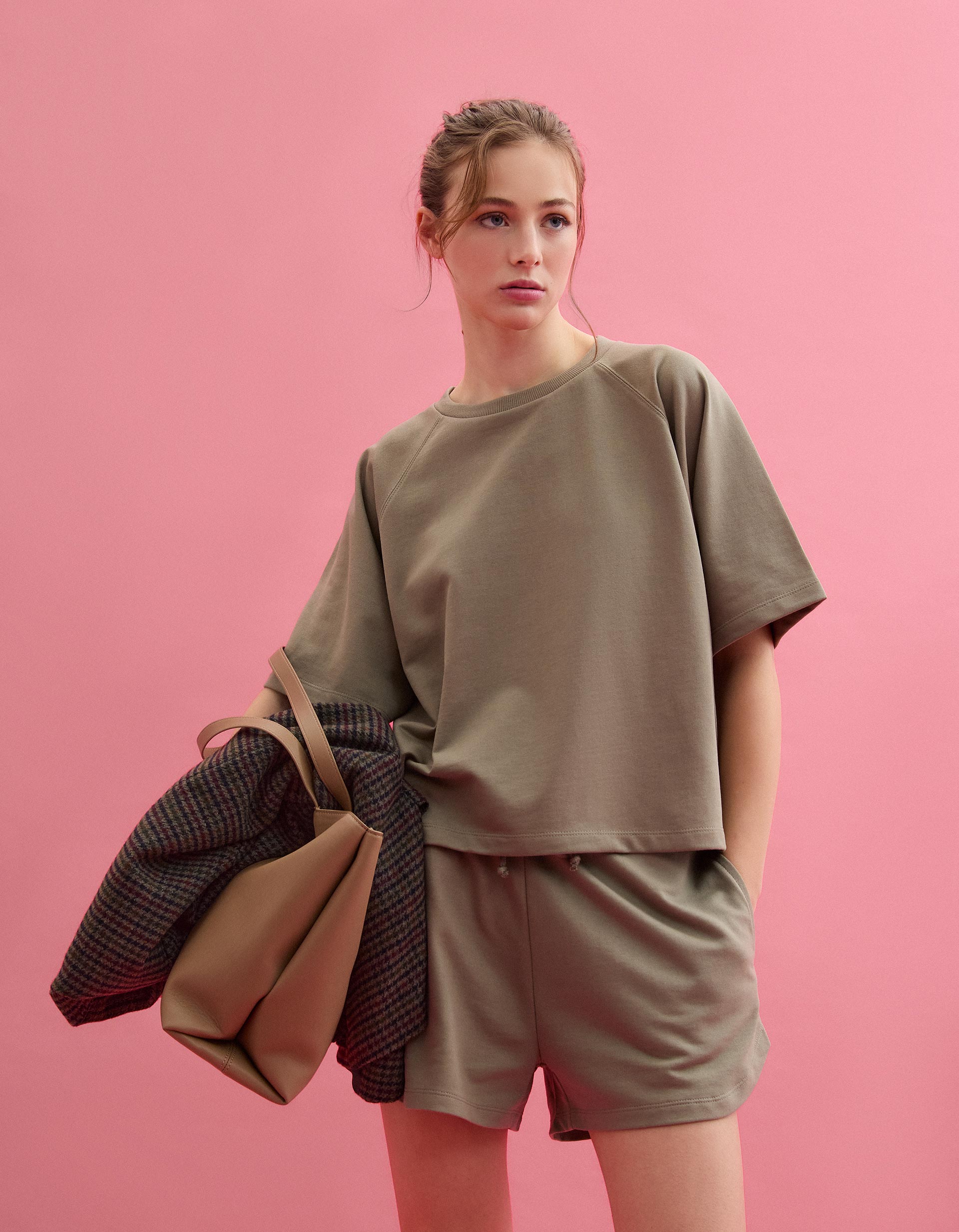 T-shirt, Mulher, Verde