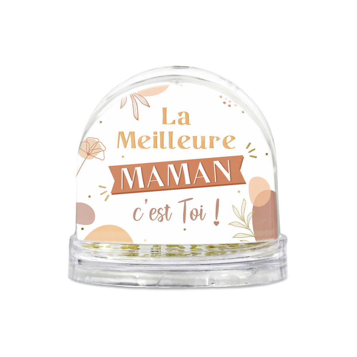 - Boule à paillettes meilleure maman