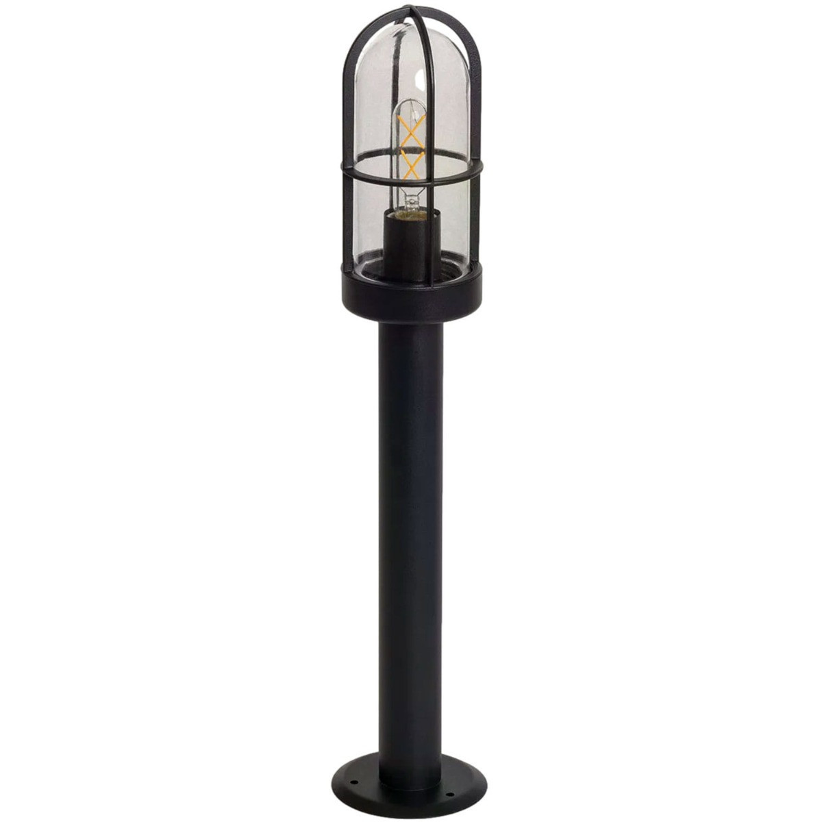 Lampa ogrodowa stojąca czarna Marco wys:65 cm 1xE27x40W IP44 Abruzzo