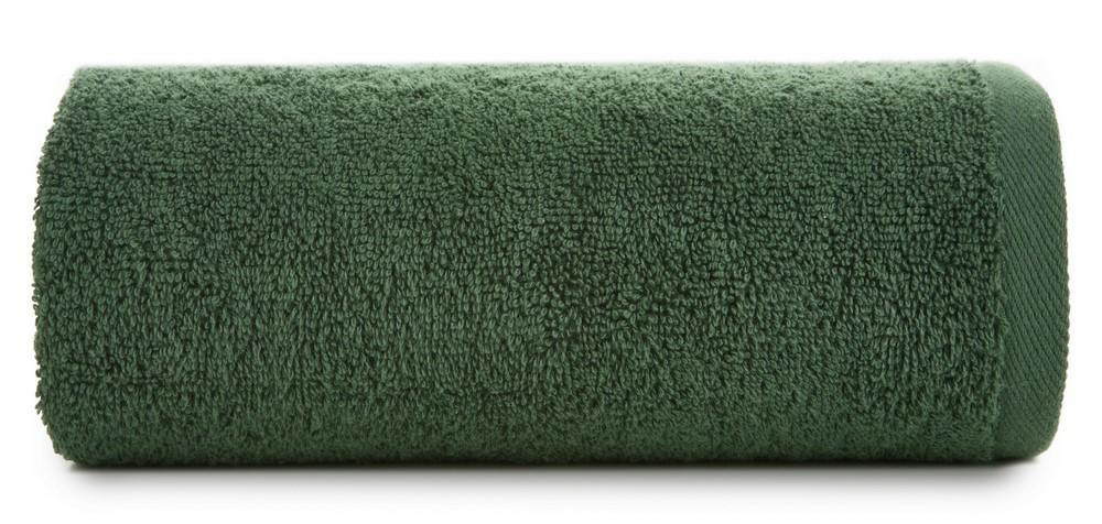 Ręcznik Gładki 100x150 zielony ciemny 500g/m2