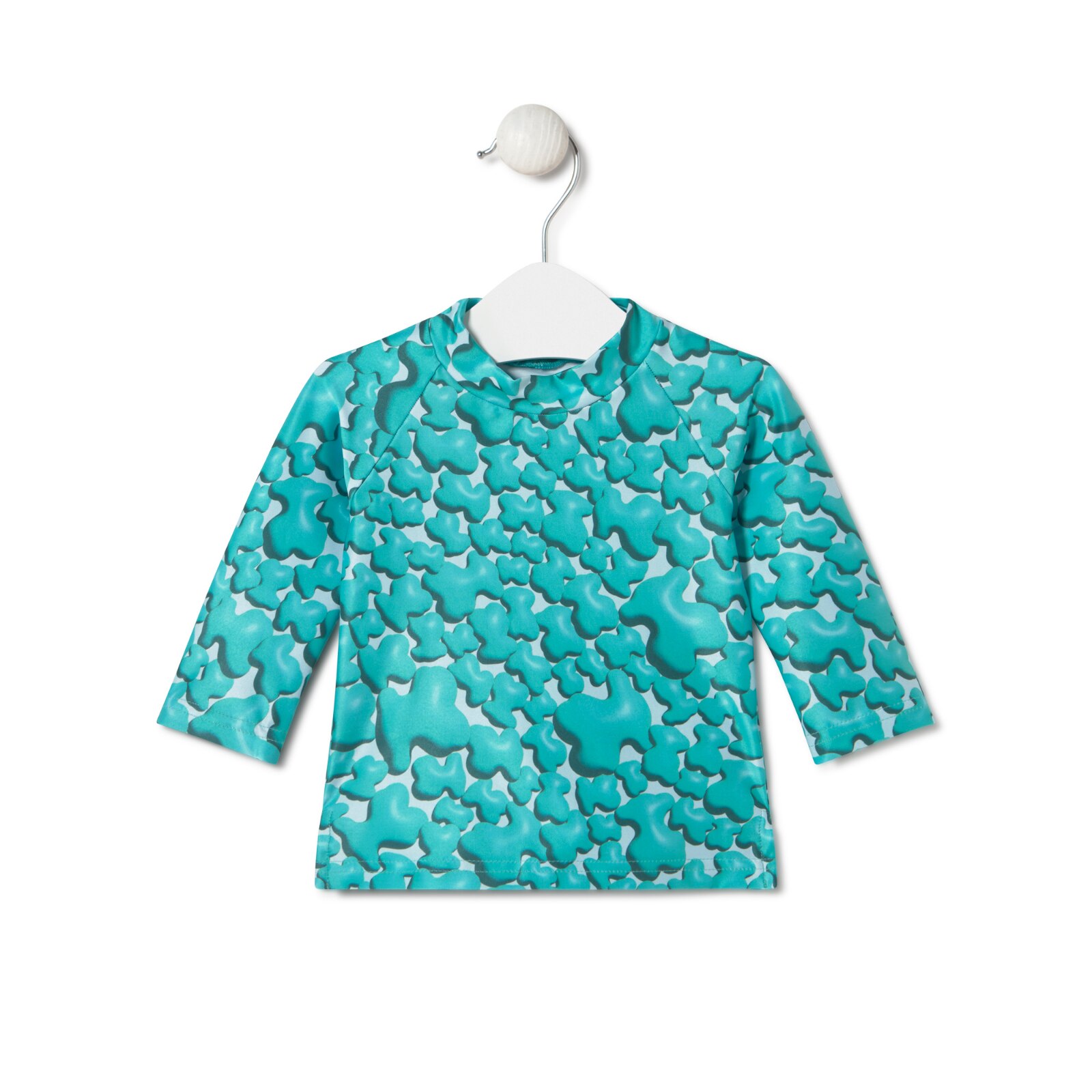 Camiseta de playa manga larga Puff verde