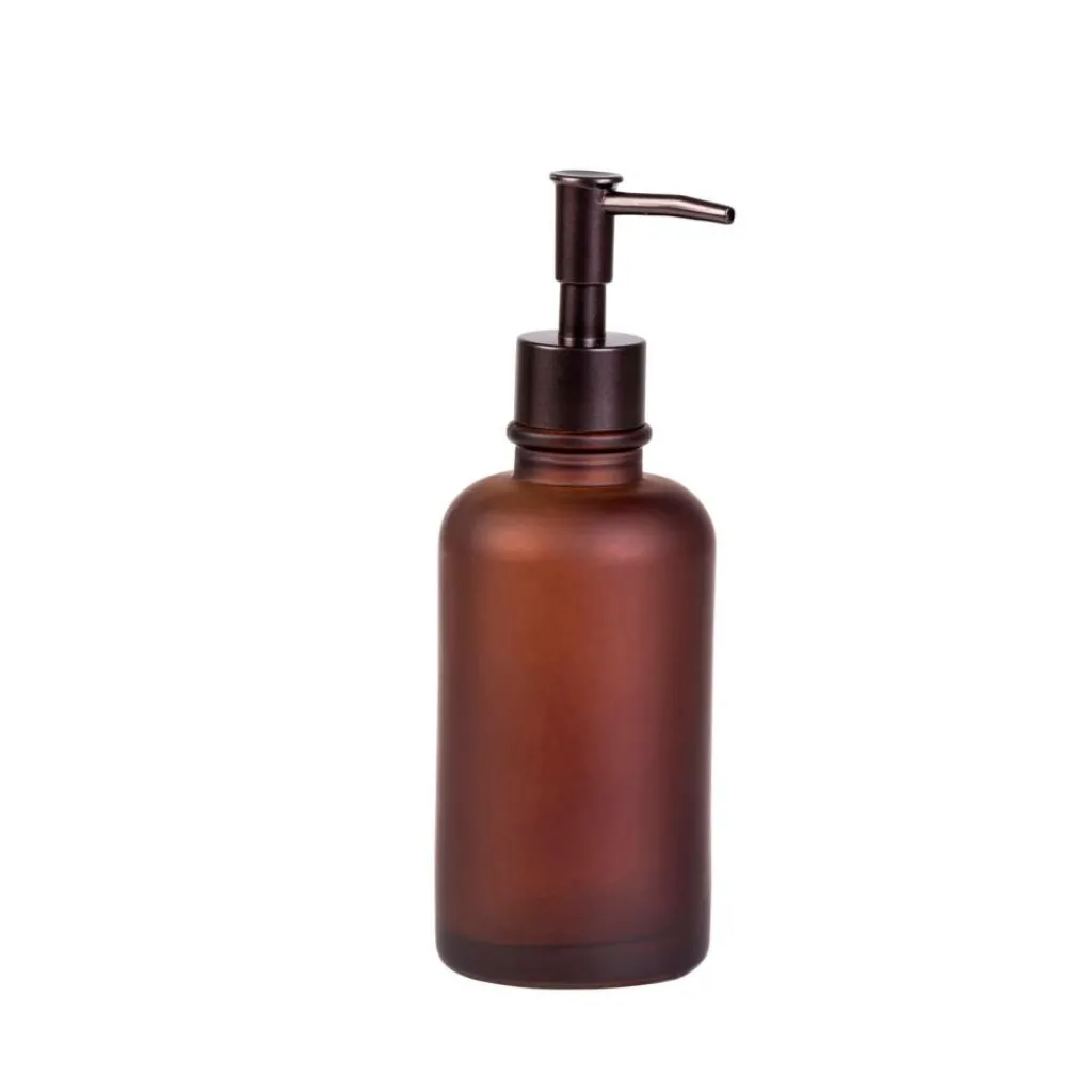 Accessoires Lavabo^CASA OMBRE Distributeur Savon Brun, Brun Foncé