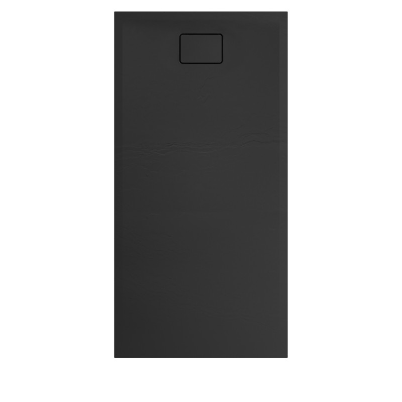 Receveur de douche Terreno rectangle noir basalte 80 x 160 cm ALLIBERT