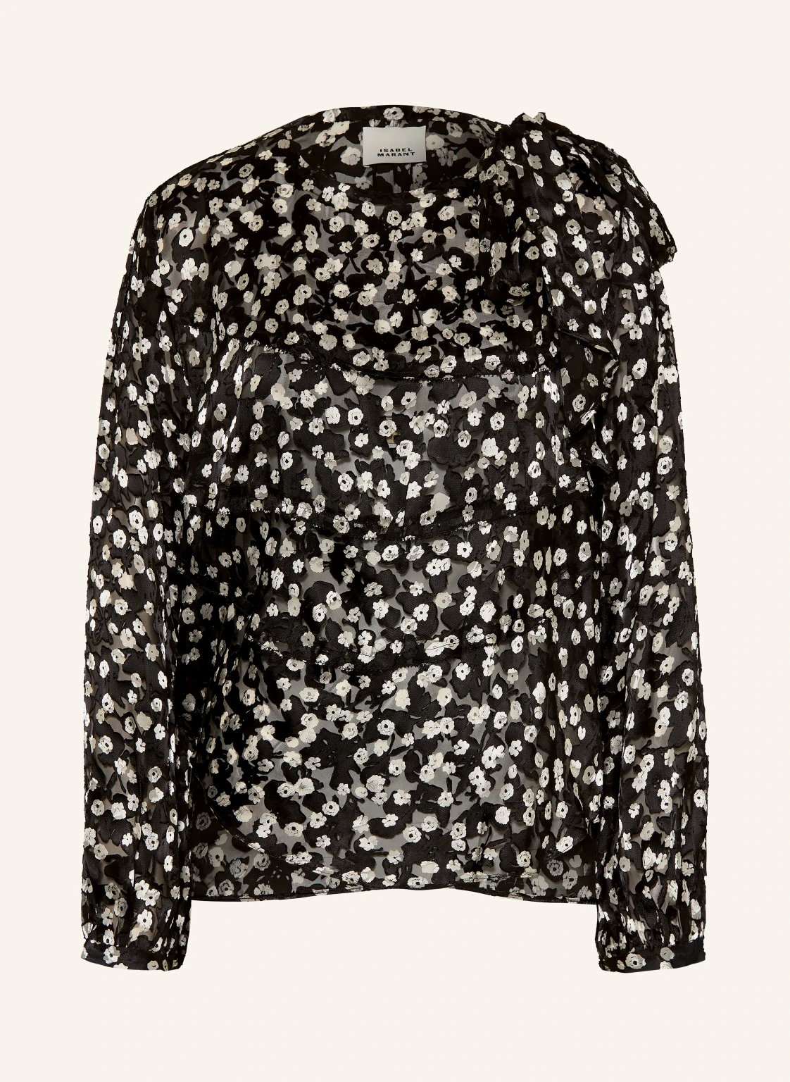 ISABEL MARANT Blusenshirt FIRMA mit Seide