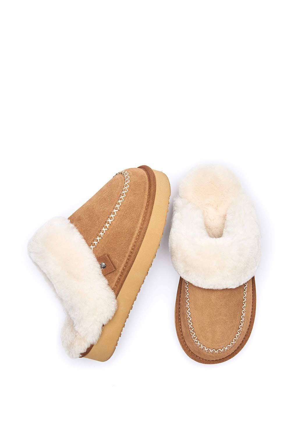 Moshulu Anzio' Slip On Sheepskin Slipper