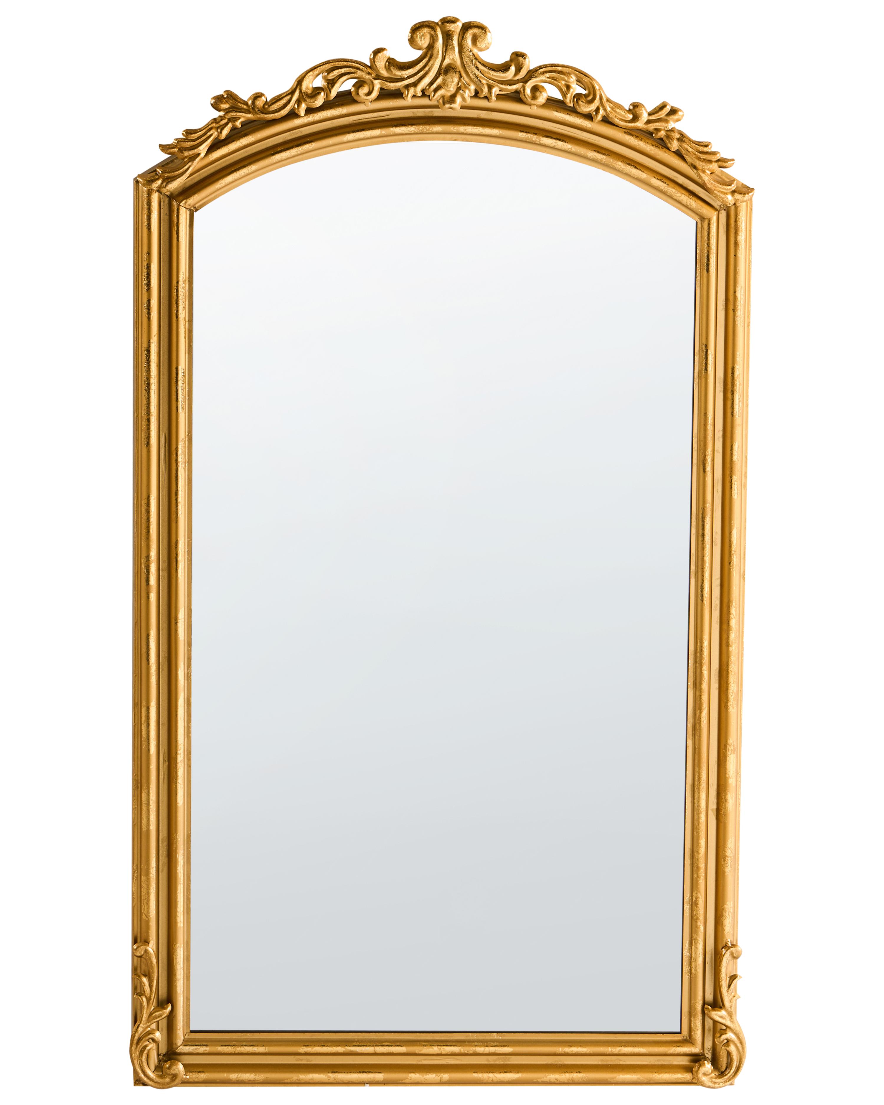Wall Mirror GORGES 55 cm 96 cm Metal Gold