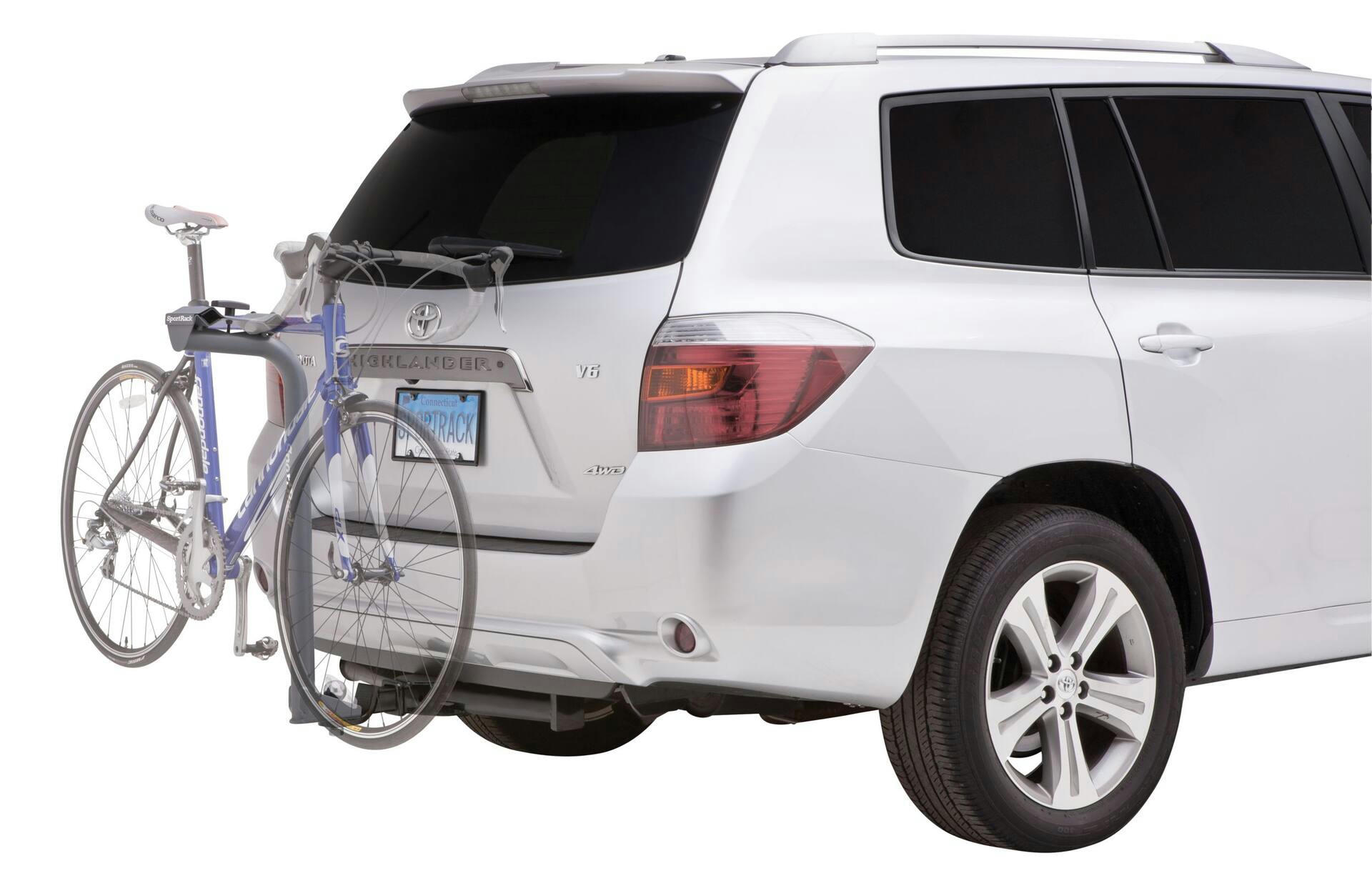 SportRack SR2512 Pathway Tow Ball 2-Bike Towing Hitch Mount Bike Rack, Granite Grey
