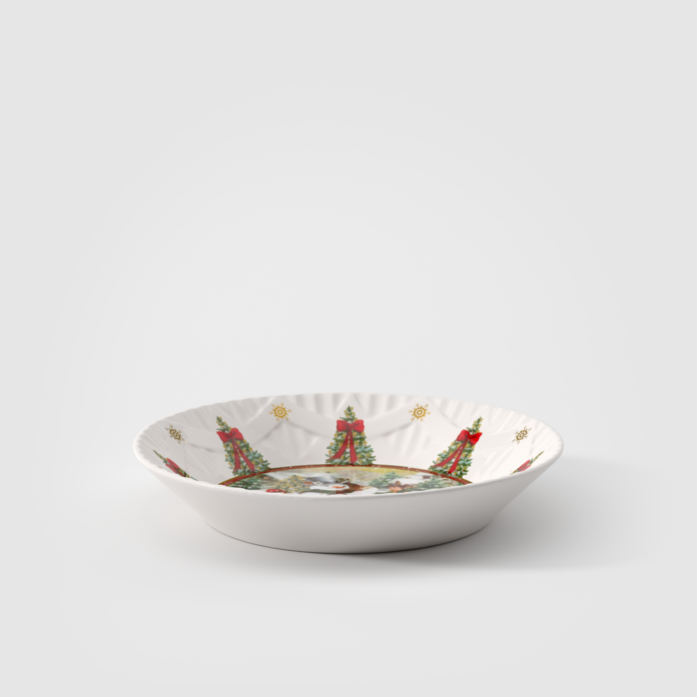 Toy's Fantasy Bowl - Multi-colored, 14.6 oz, Premium Porcelain