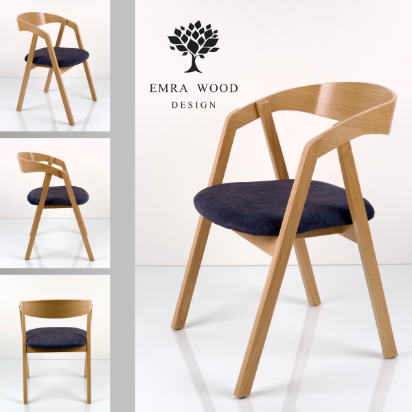 Emra Wood NEO KR-58 krzeslo tk. CHILL-ME-11 czarny