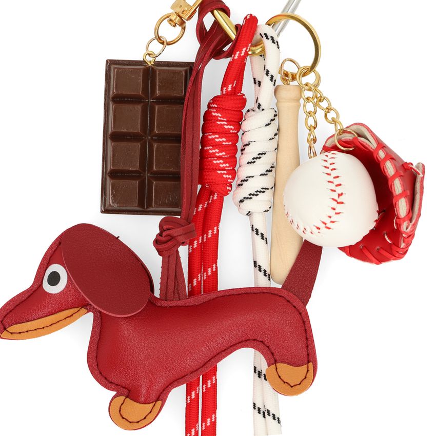 Manfield Rode teckel bag charm