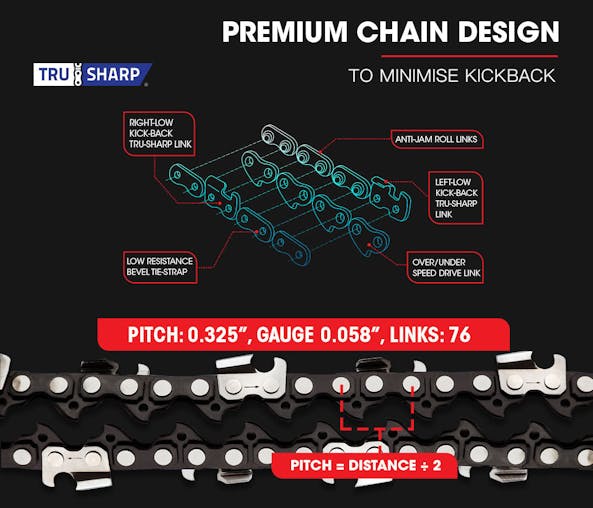 NNEMB 52cc 20 Bar E-Start Commercial Petrol Chainsaw SX52