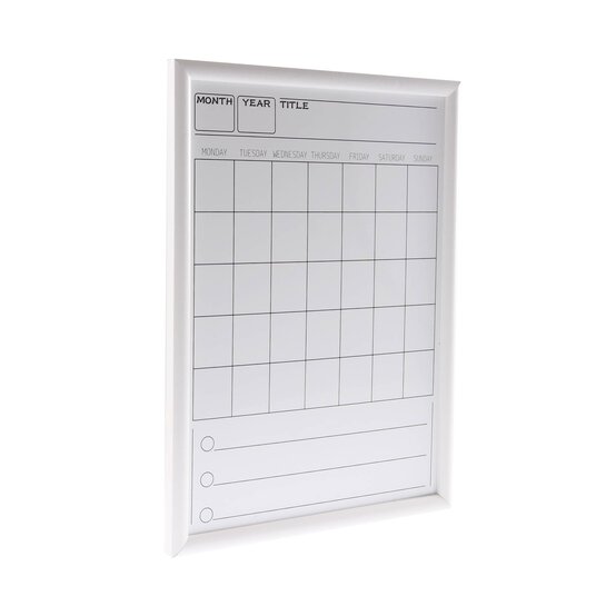 MDF Frame Whiteboard 30cm x 40cm