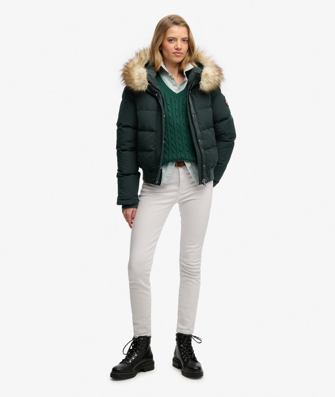 Everest Hooded Bomber Jacket