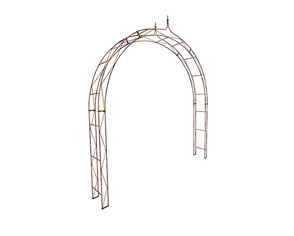 Arche de jardin HANNAH - 260 cm rouiller