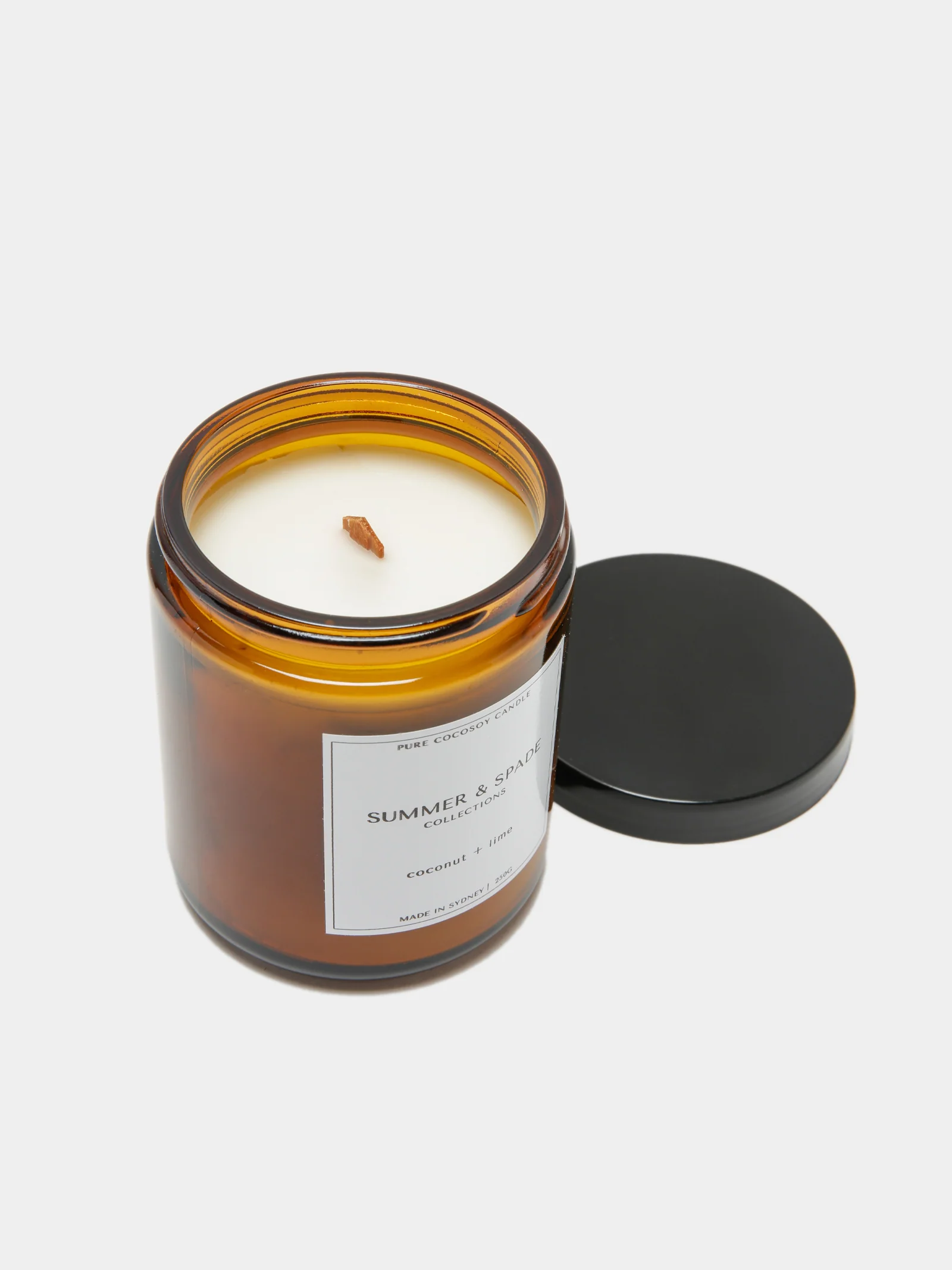 Small Amber Candle