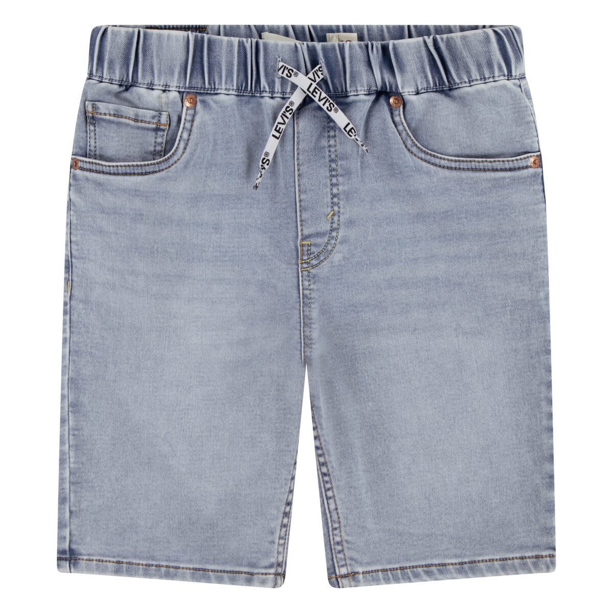 Levi's - SKINNY PULL-ON DOBBY SHORT - Blue