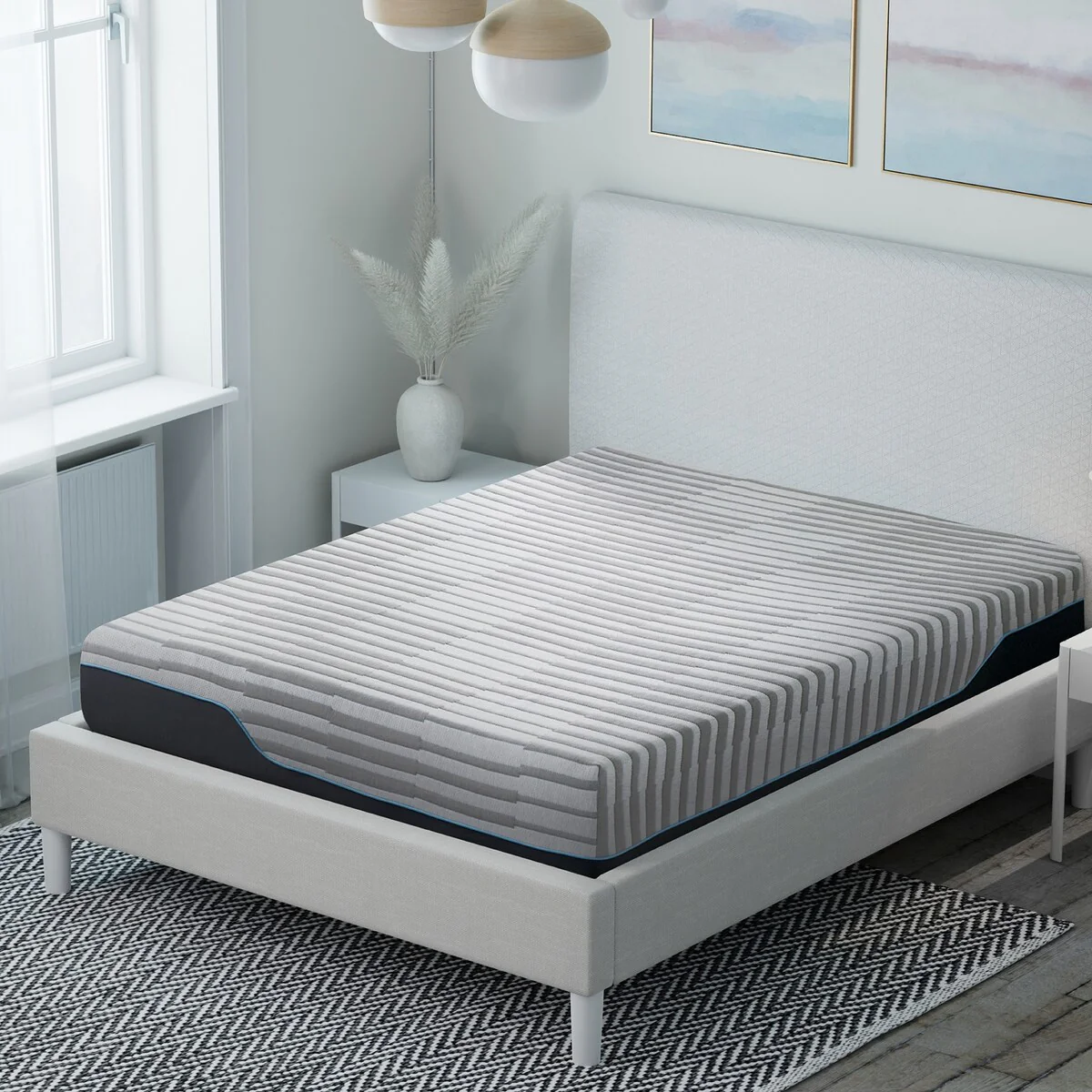 Bodipedic 10-Inch Triple Layer Support Memory Foam Mattress-in-a-Box