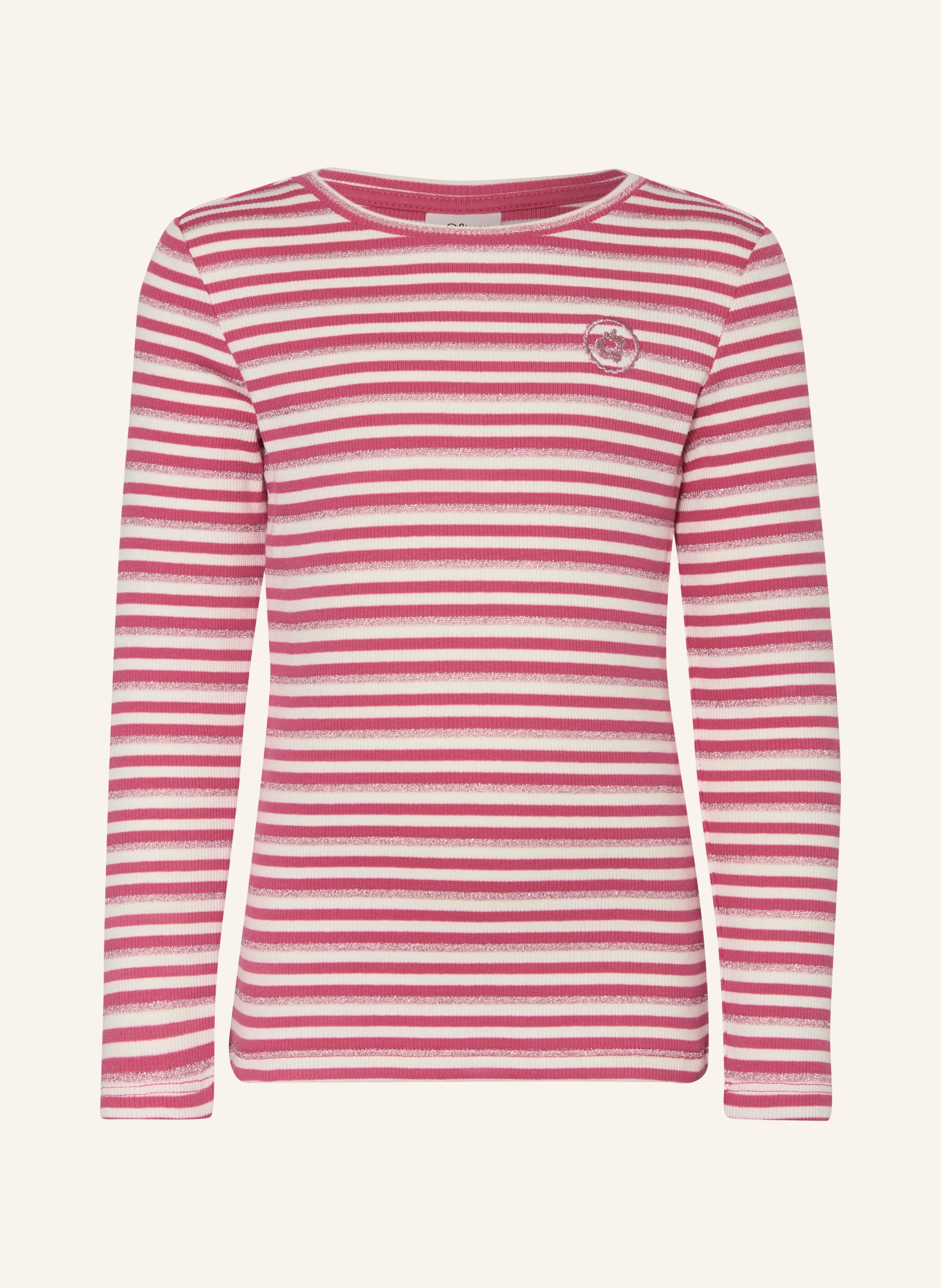 s.Oliver RED Longsleeve mit Glitzergarn