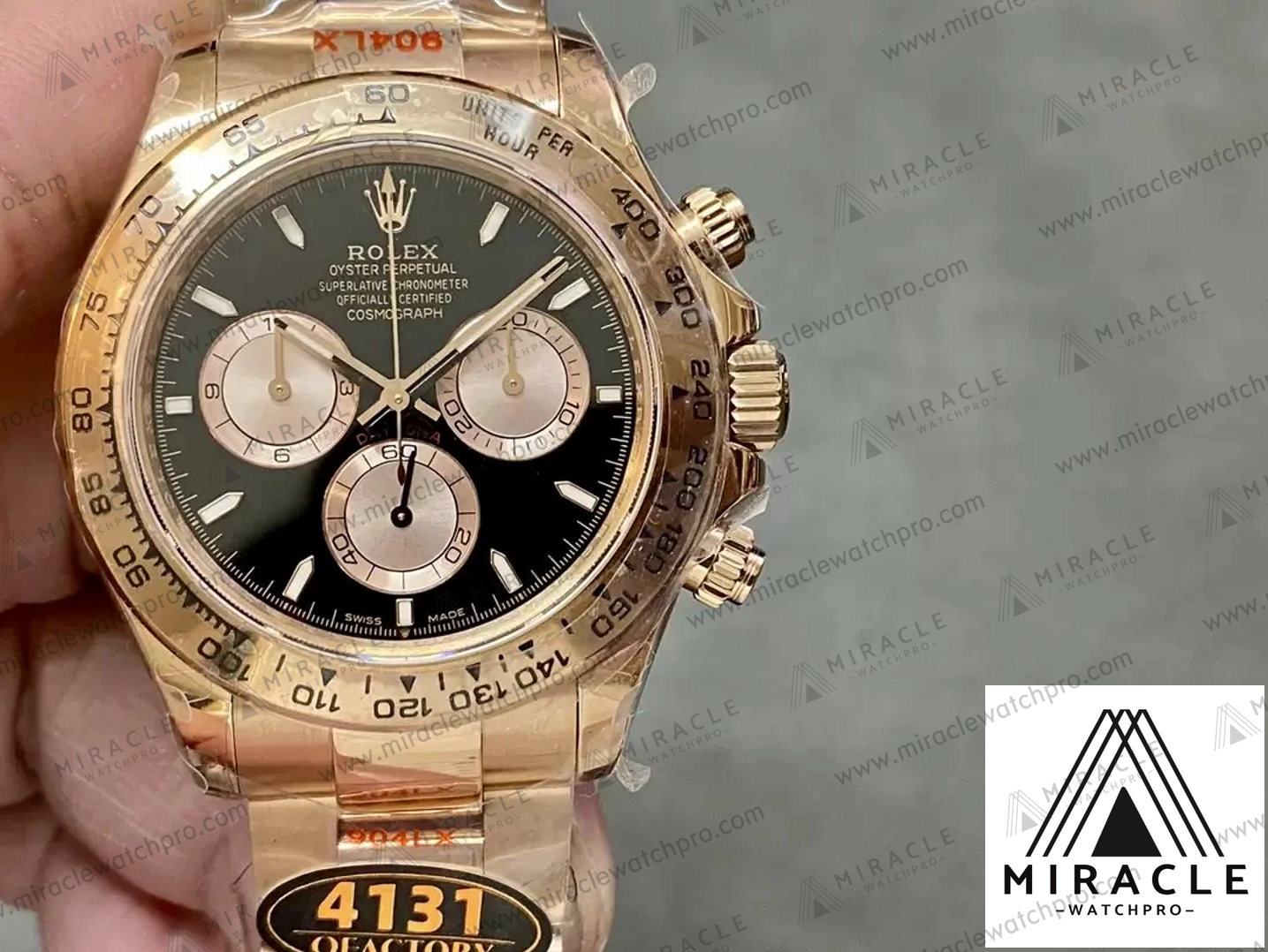 Replica Watch-ROLEX-COSMOGRAPH DAYTONA-REF.126505-ELITE CLONE 4131 MOVEMENT-40MM
