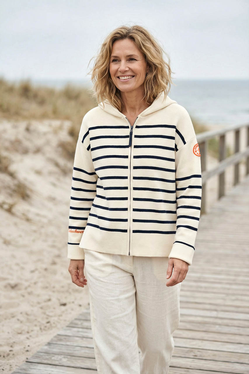 Elli Jacke Streifen A&Co