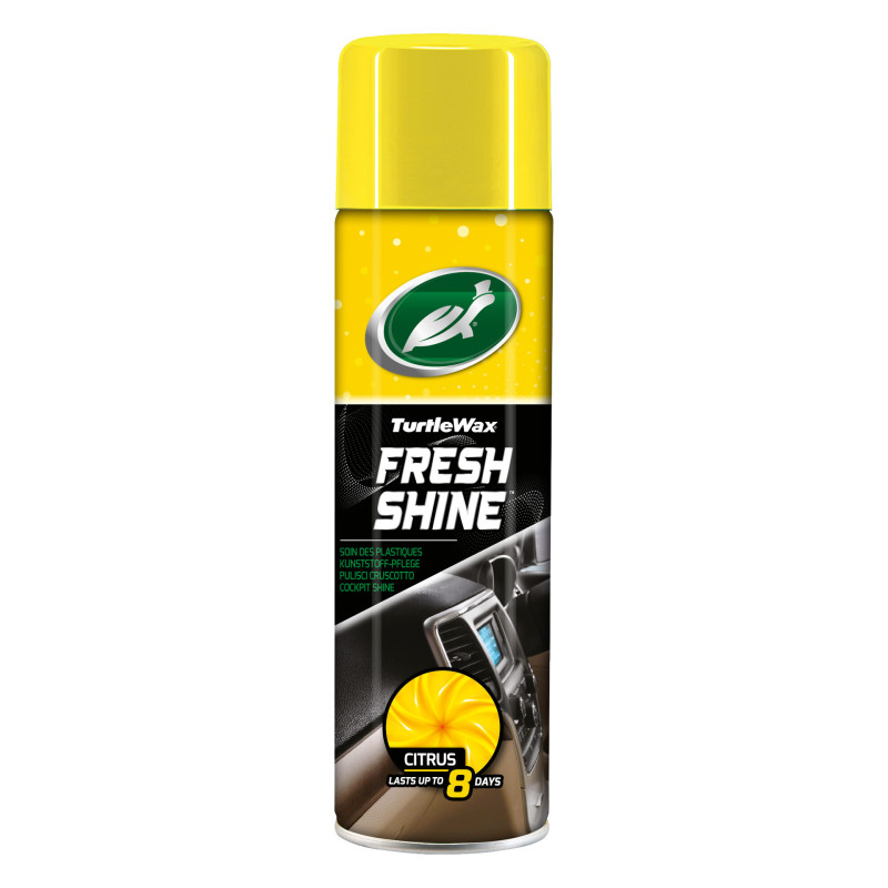 Spray nettoyant pour voiture Fresh Shine citron 0,5 L TURTLE WAX