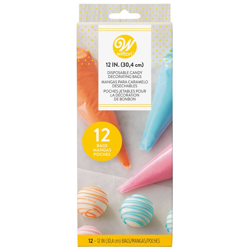 Disposable Candy Decoration Bag, 12-pk